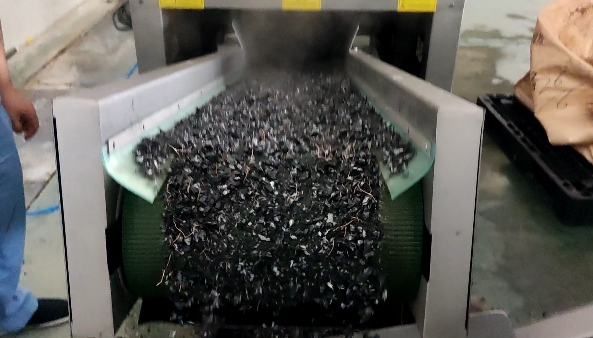 Pipe crushing, plastic crusher