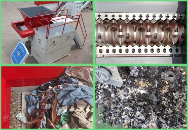 Hubei Huanggang Customer-Single Shaft Shredder Case